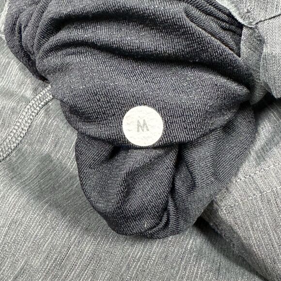 Lululemon Shorts Men’ Medium Black Heather Linerless Athletic Running Training - Picture 5 of 5